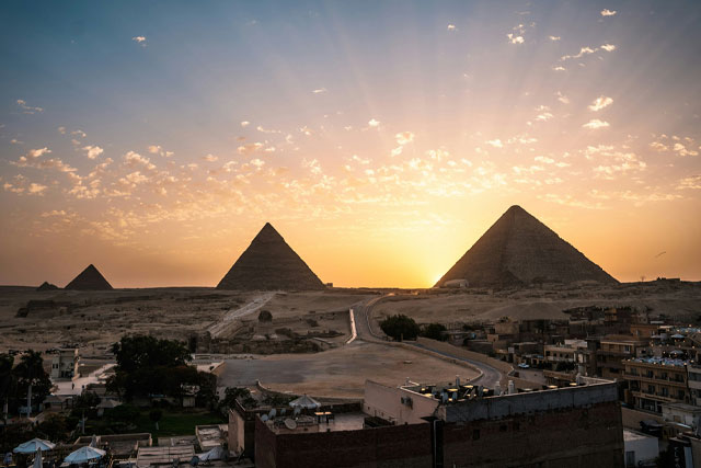 giza city in egypt