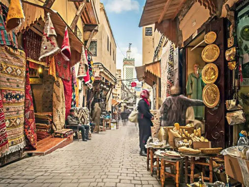 Fes city in morocco 