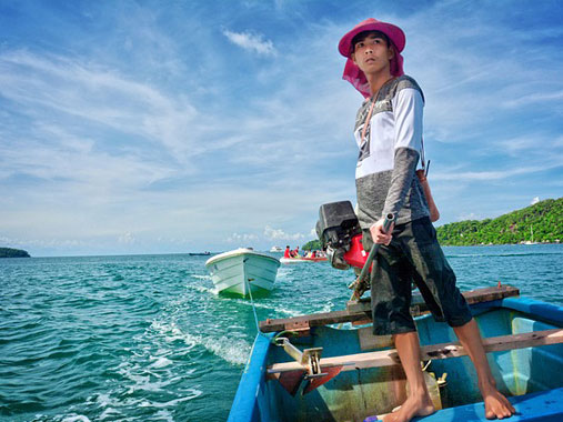Koh Rong in cambodia