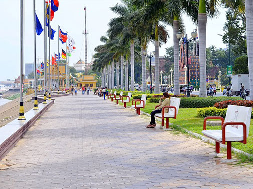 Phnom Penh in cambodia