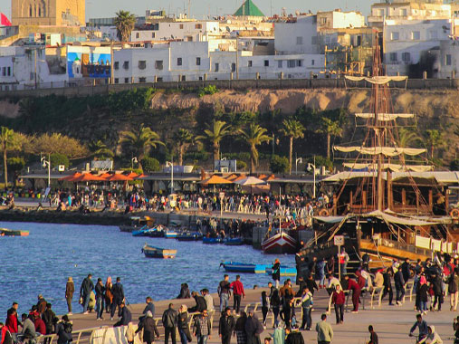 Rabat city in morocco
