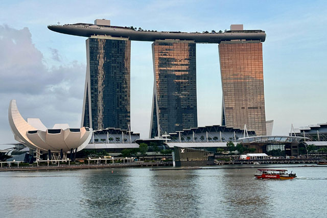 Marina Bay in Singapore