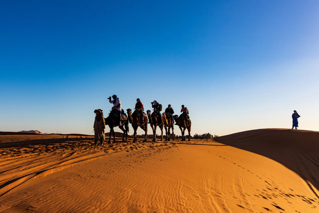 Sahara Desert in North Africa