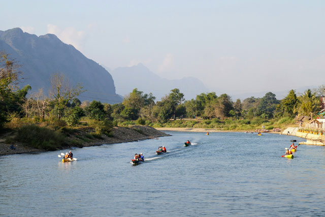 Vang Vieng in laos 
